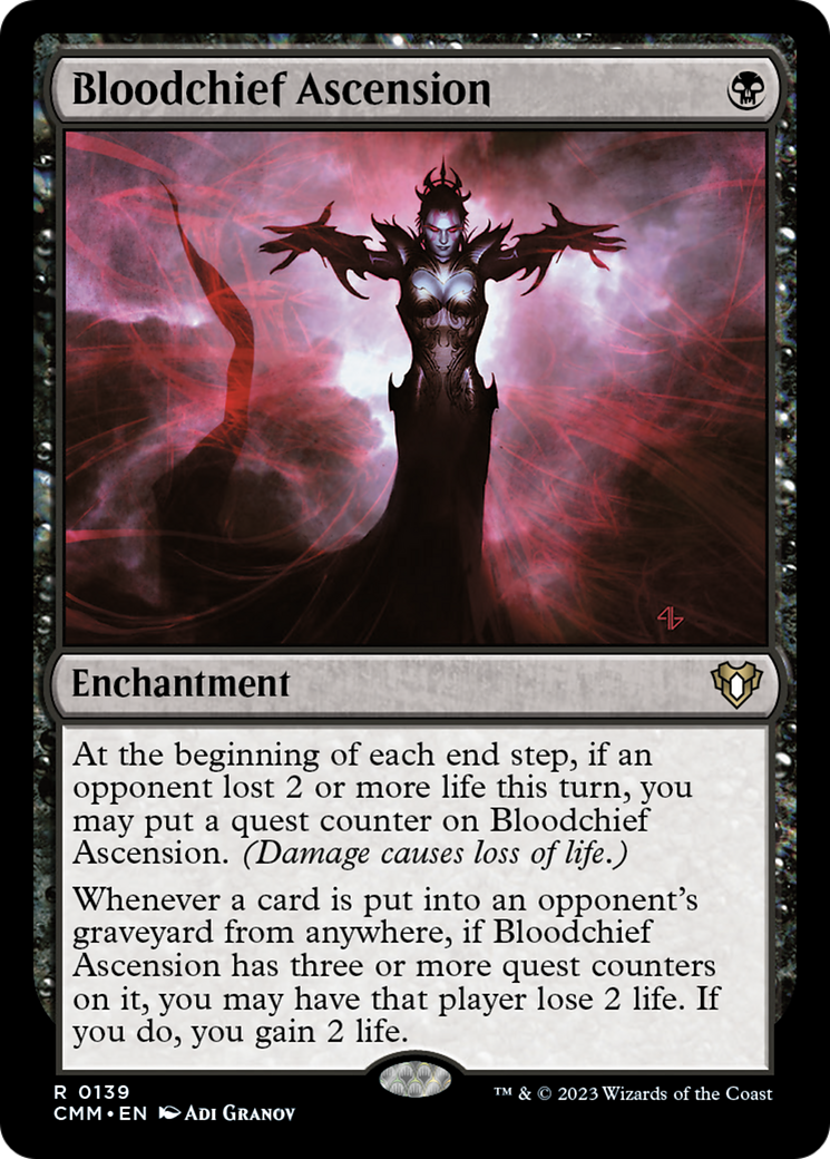 Bloodchief Ascension [Commander Masters] | Tables and Towers