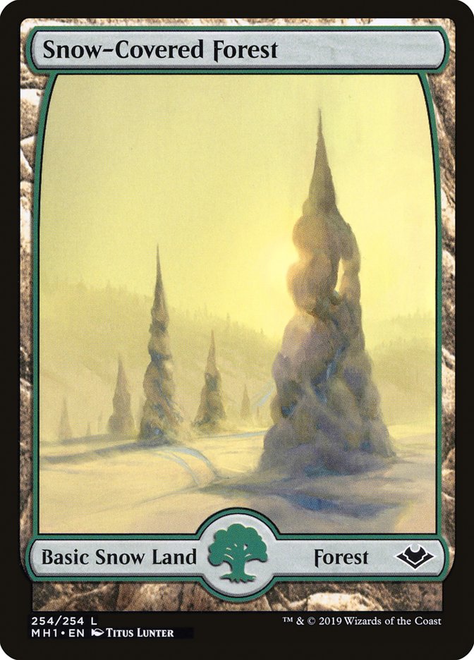 Snow-Covered Forest [Modern Horizons] | Tables and Towers