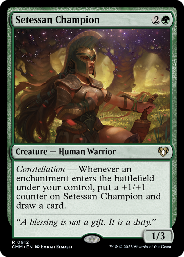 Setessan Champion [Commander Masters] | Tables and Towers