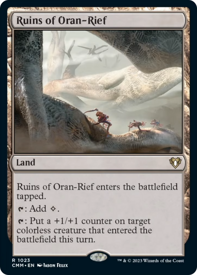 Ruins of Oran-Rief [Commander Masters] | Tables and Towers