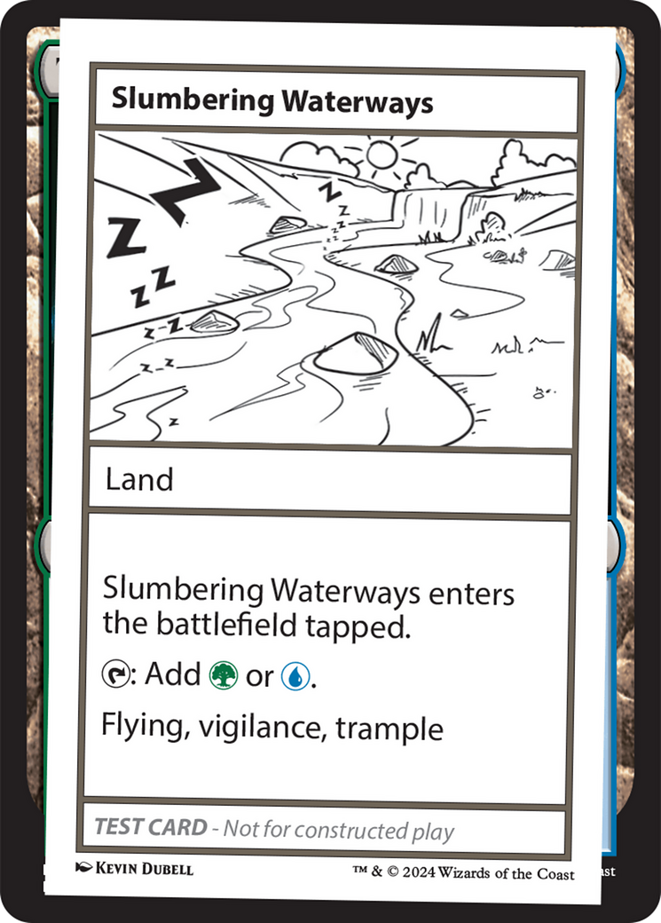 Slumbering Waterways [Mystery Booster 2 Playtest Cards] | Tables and Towers