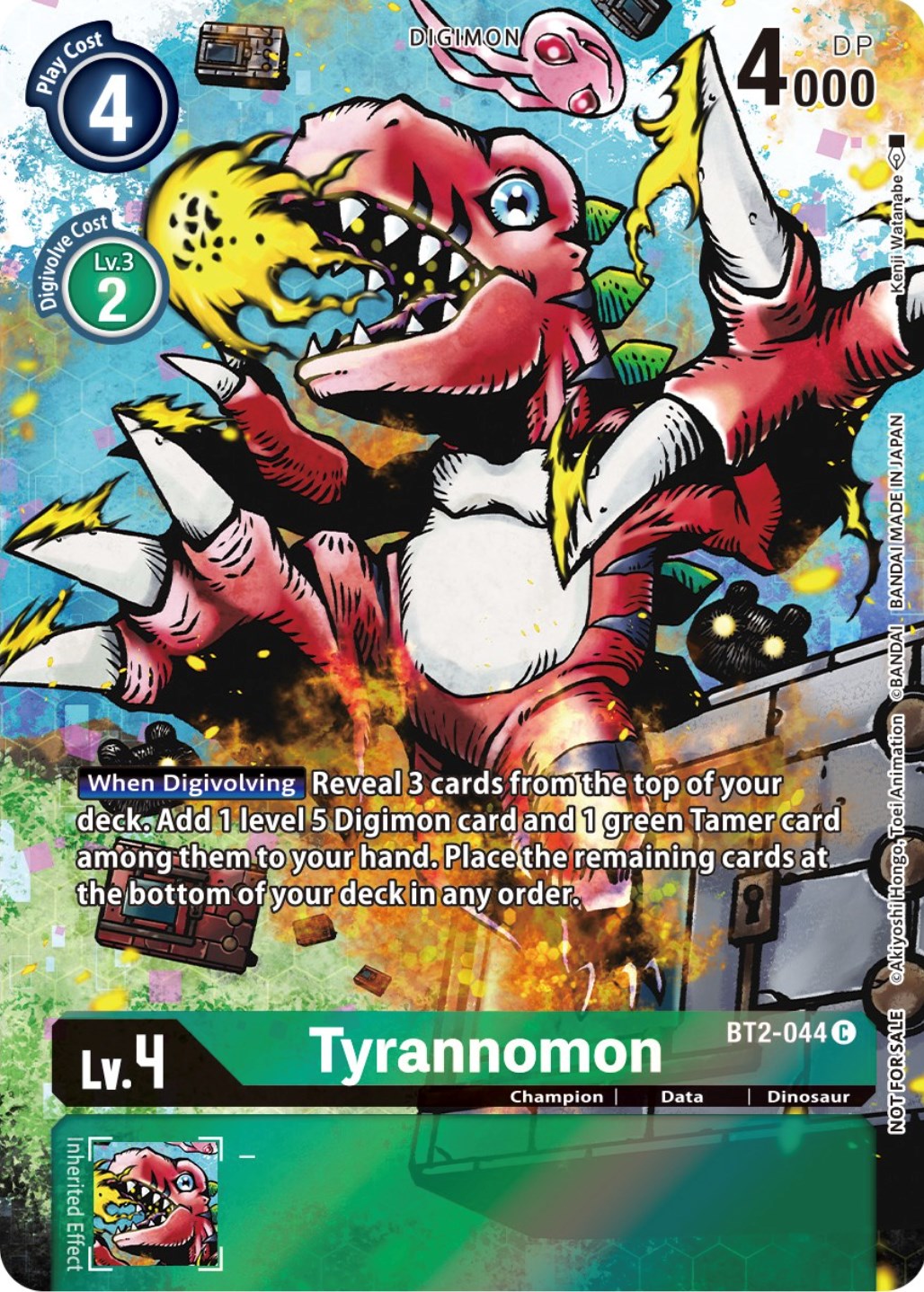 Tyrannomon [BT2-044] (25th Special Memorial Pack) [Release Special Booster Promos] | Tables and Towers