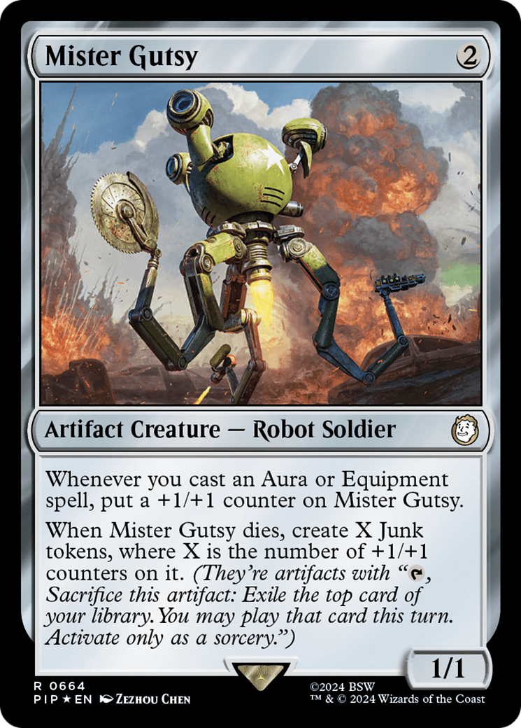 Mister Gutsy (Surge Foil) [Fallout] | Tables and Towers