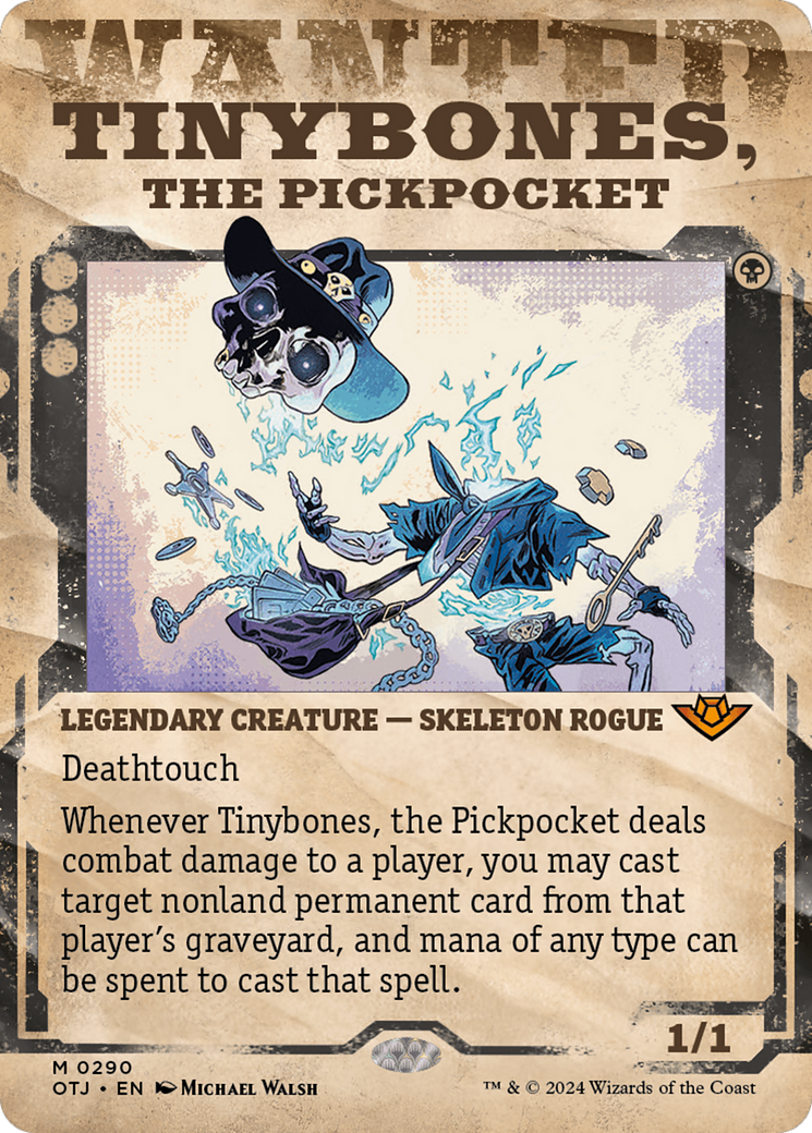 Tinybones, the Pickpocket (Showcase) [Outlaws of Thunder Junction] | Tables and Towers