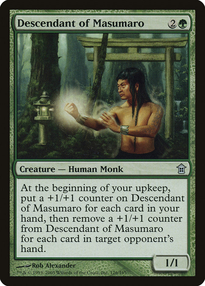 Descendant of Masumaro [Saviors of Kamigawa] | Tables and Towers