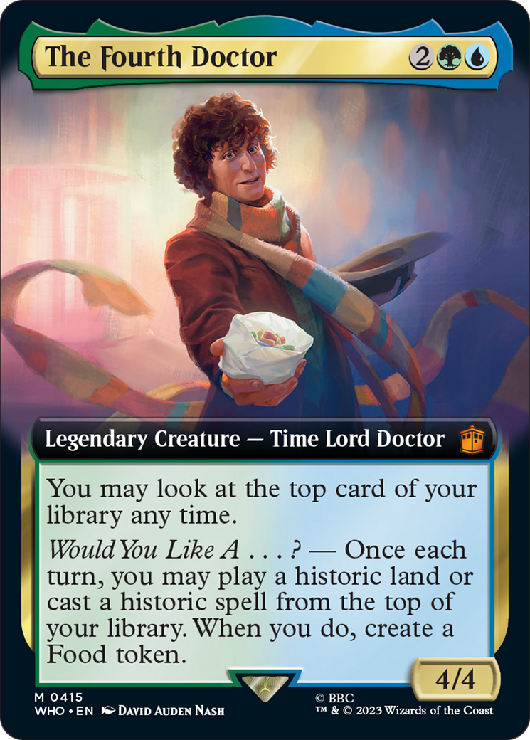 The Fourth Doctor (Extended Art) [Doctor Who] | Tables and Towers