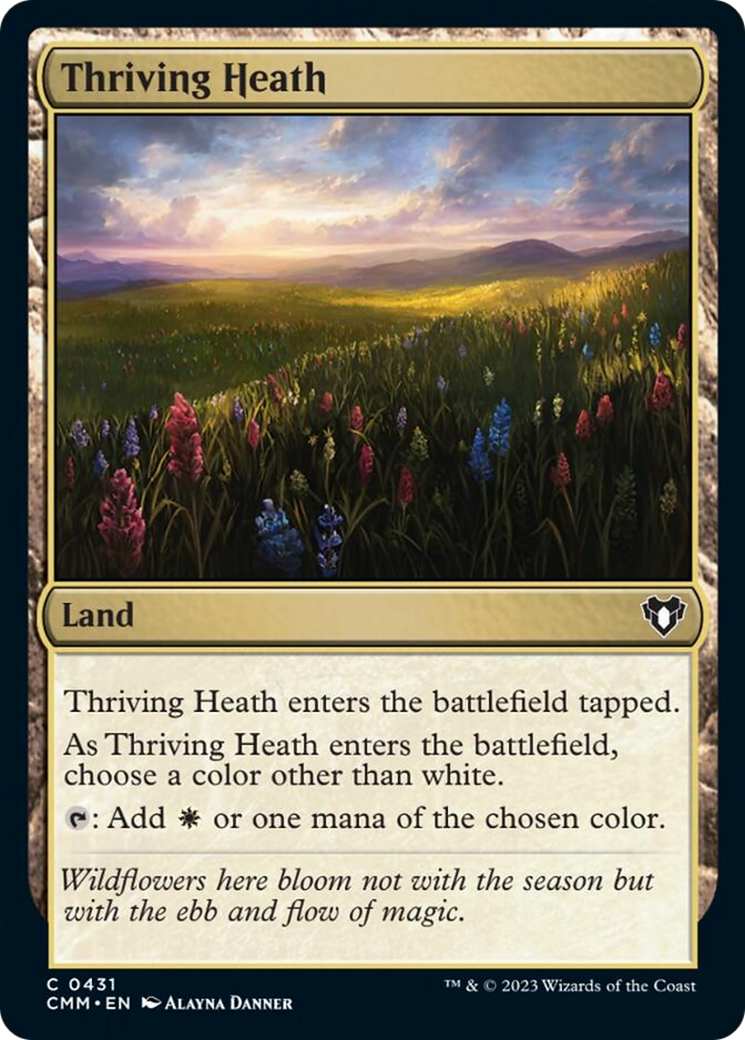 Thriving Heath [Commander Masters] | Tables and Towers