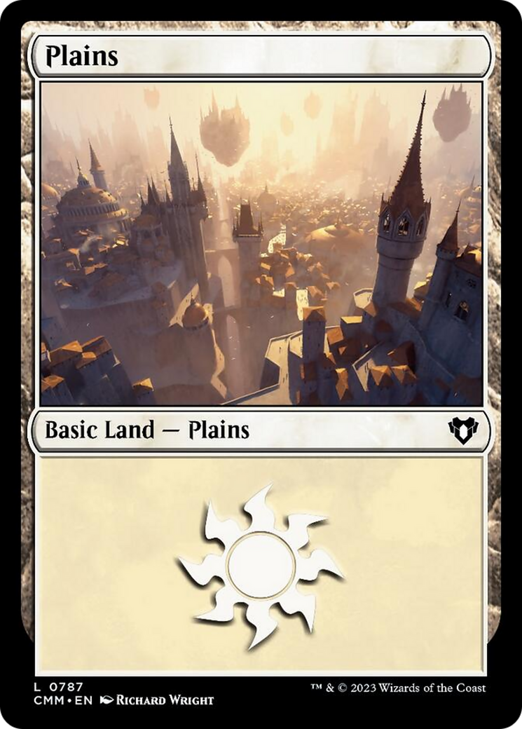 Plains (787) [Commander Masters] | Tables and Towers