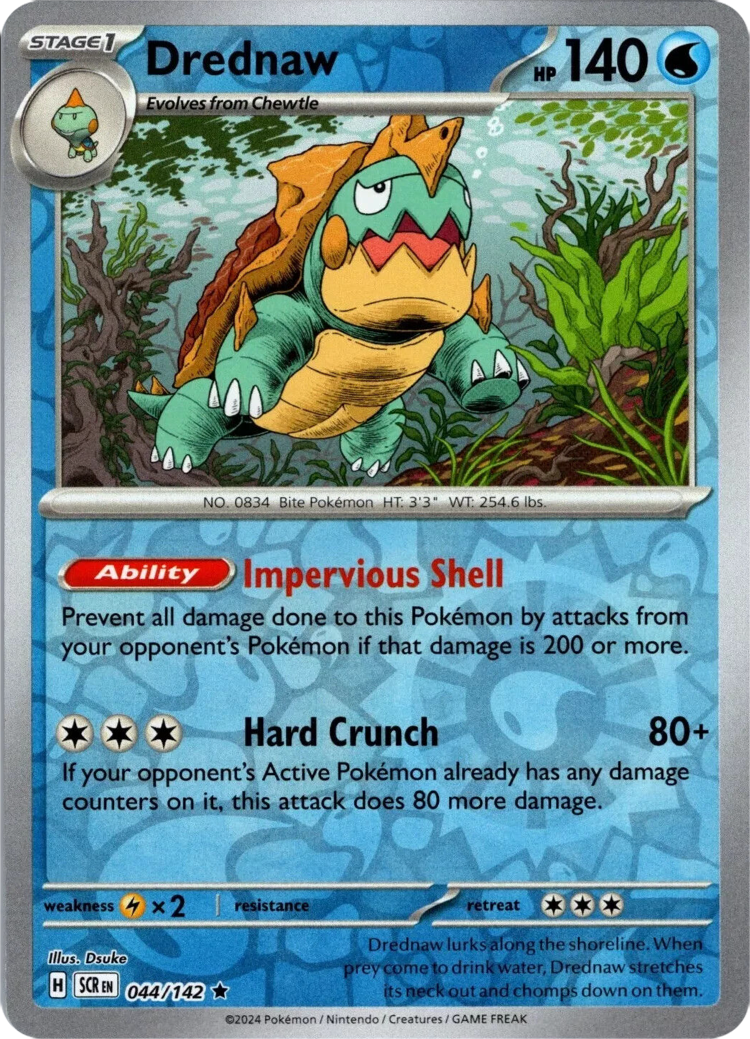 Drednaw (044/142) [Scarlet & Violet: Stellar Crown] | Tables and Towers