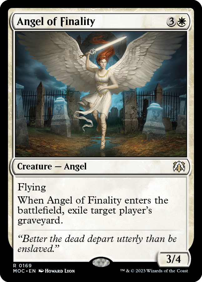 Angel of Finality [March of the Machine Commander] | Tables and Towers