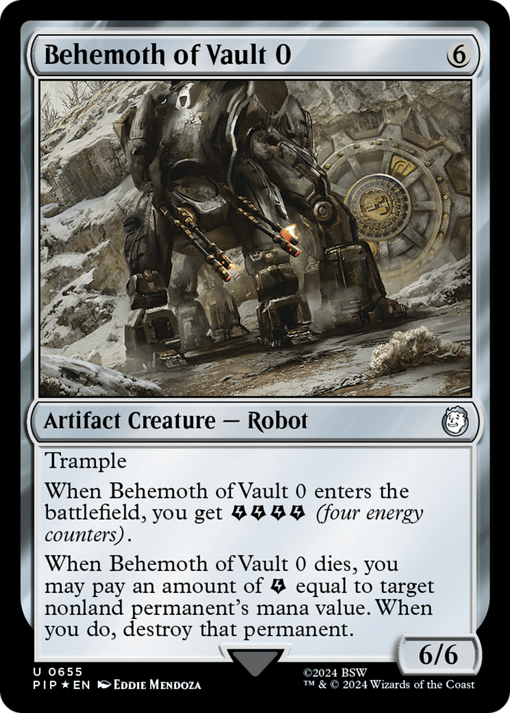 Behemoth of Vault 0 (Surge Foil) [Fallout] | Tables and Towers