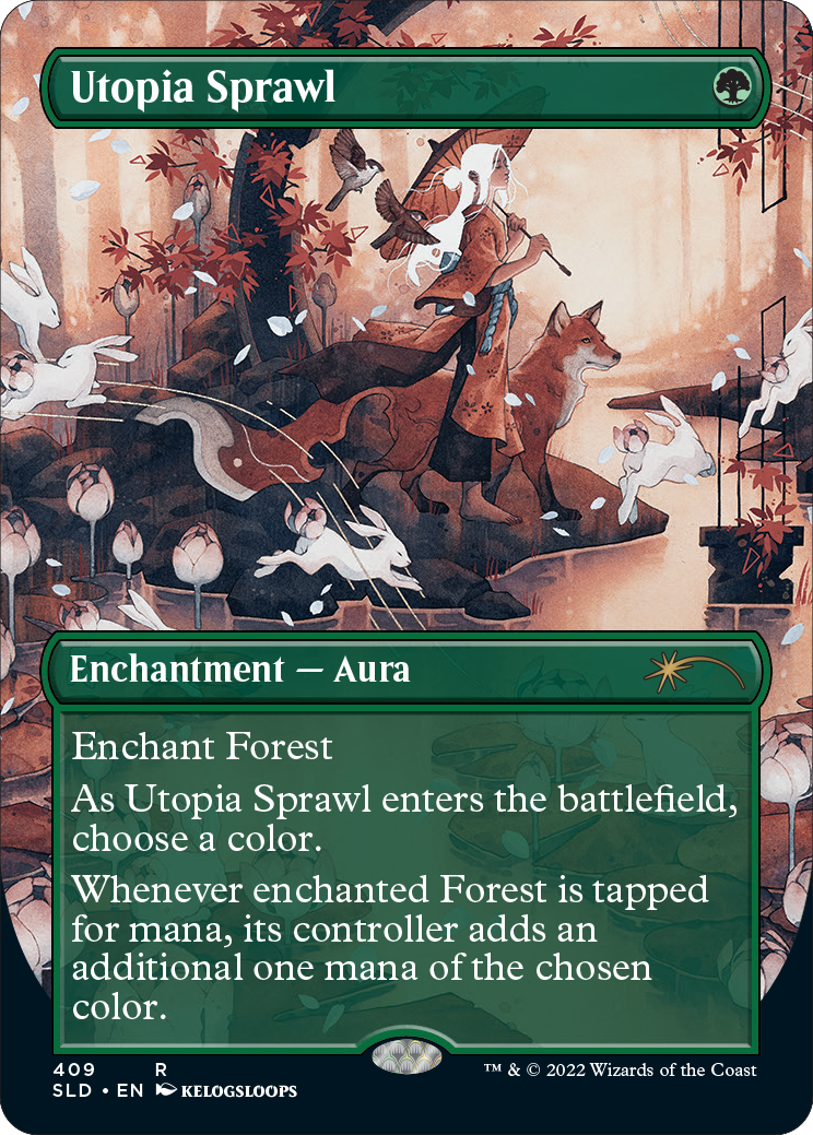 Utopia Sprawl (Borderless) [Secret Lair Drop Series] | Tables and Towers