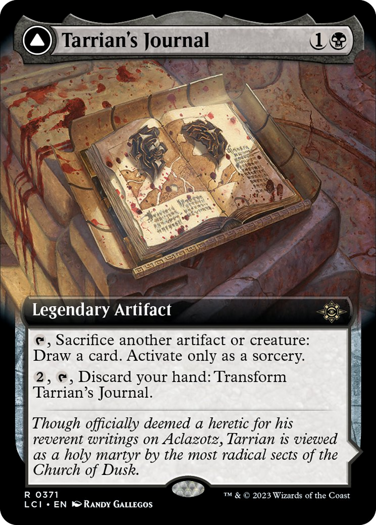 Tarrian's Journal // The Tomb of Aclazotz (Extended Art) [The Lost Caverns of Ixalan] | Tables and Towers