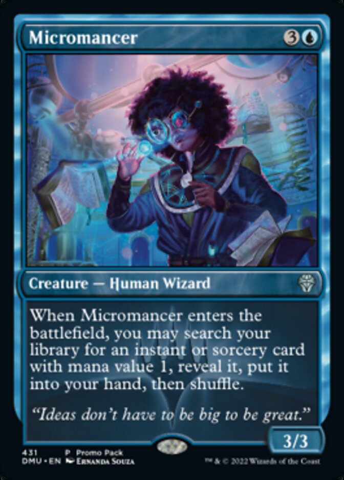 Micromancer (Promo Pack) [Dominaria United Promos] | Tables and Towers