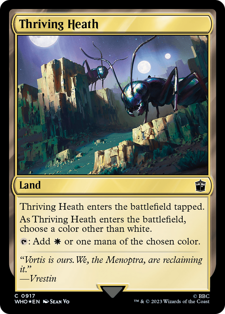 Thriving Heath (Surge Foil) [Doctor Who] | Tables and Towers