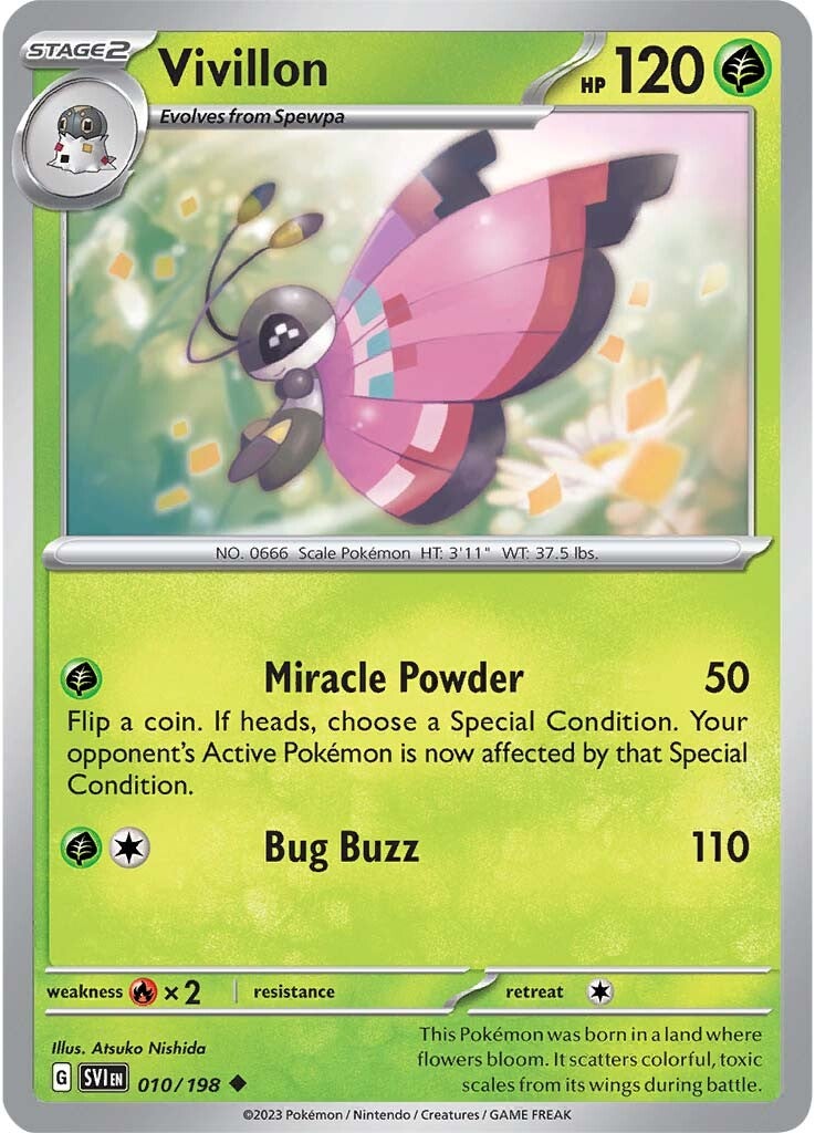 Vivillon (010/198) [Scarlet & Violet: Base Set] | Tables and Towers