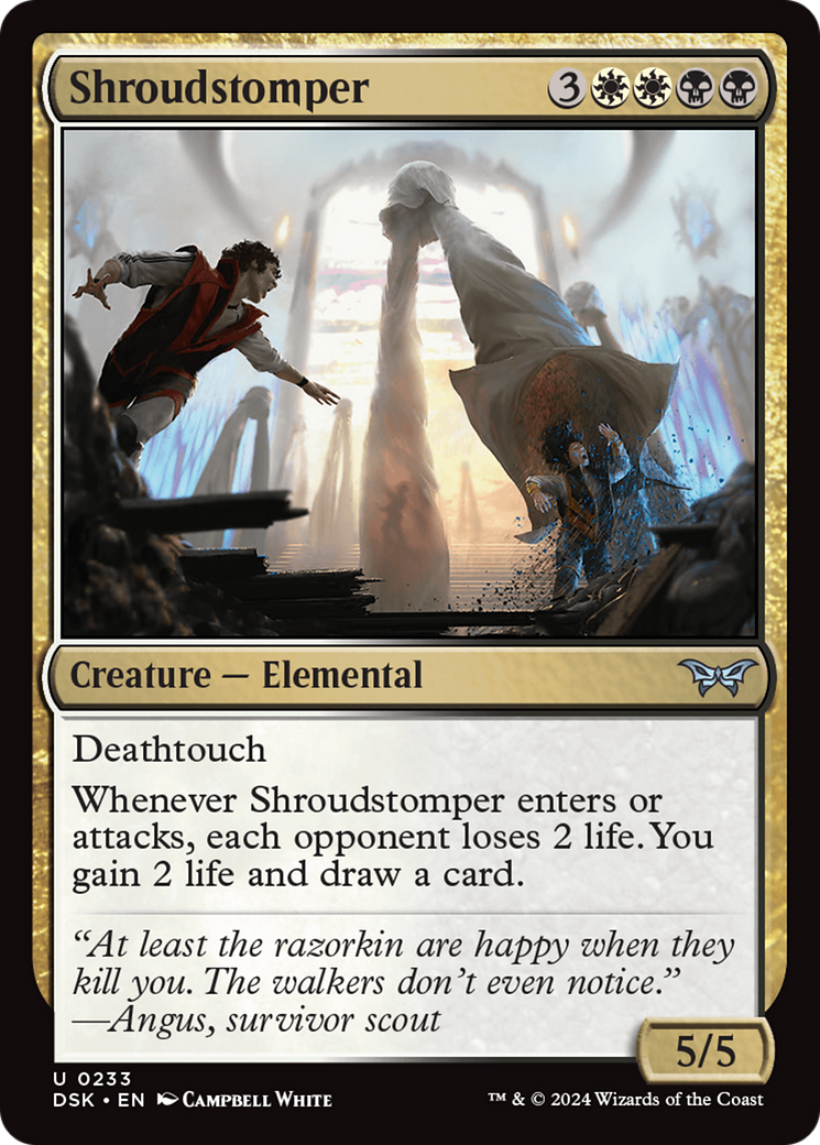 Shroudstomper [Duskmourn: House of Horror] | Tables and Towers