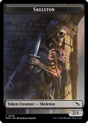 Detective // Skeleton Double-Sided Token [Murders at Karlov Manor Tokens] | Tables and Towers