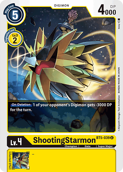 ShootingStarmon [BT5-039] [Battle of Omni] | Tables and Towers