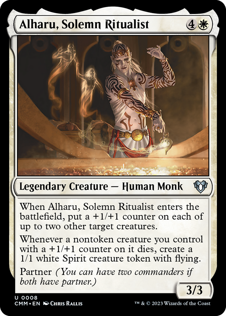 Alharu, Solemn Ritualist [Commander Masters] | Tables and Towers