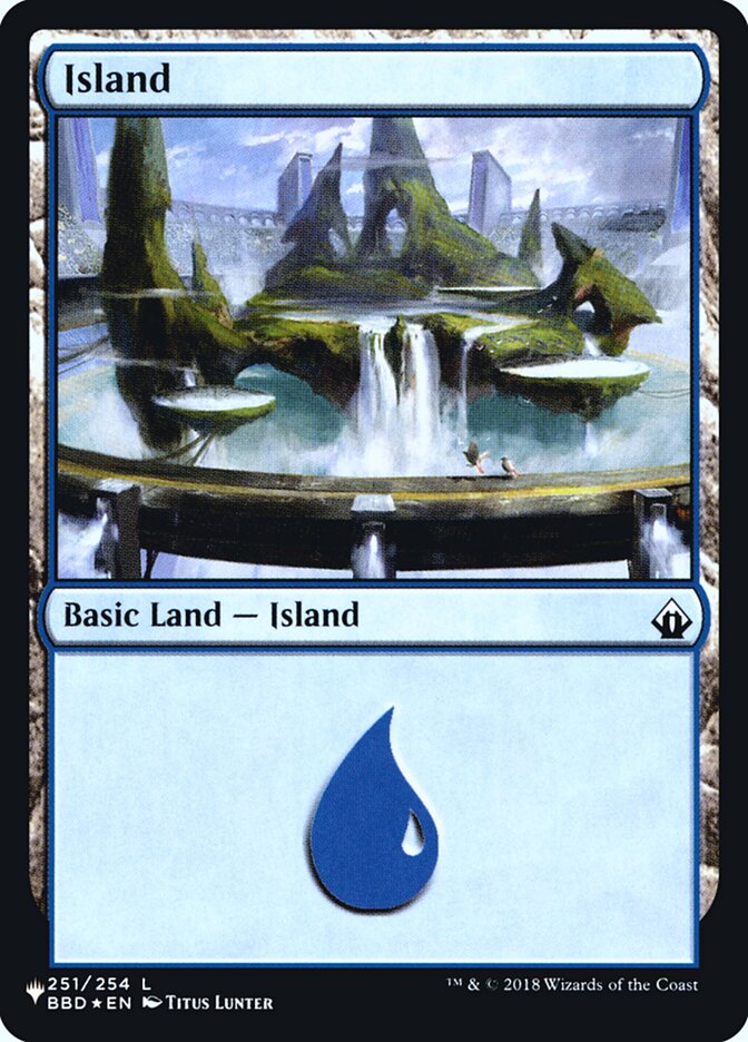 Island (Battlebound) [Secret Lair: Heads I Win, Tails You Lose] | Tables and Towers