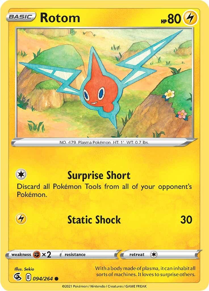 Rotom (094/264) [Sword & Shield: Fusion Strike] | Tables and Towers