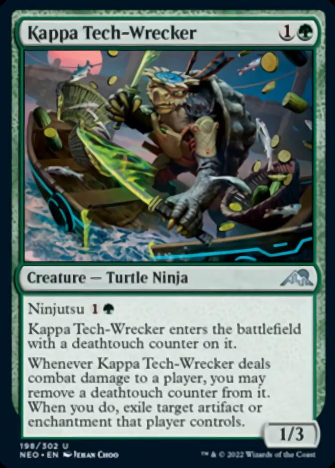 Kappa Tech-Wrecker [Kamigawa: Neon Dynasty] | Tables and Towers