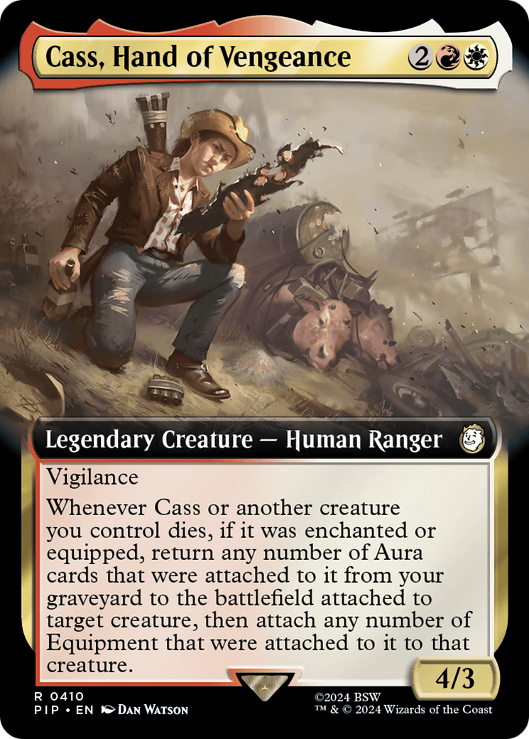 Cass, Hand of Vengeance (Extended Art) [Fallout] | Tables and Towers