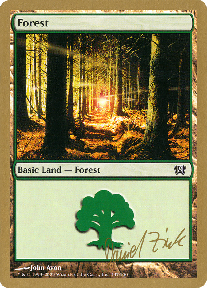 Forest (dz347) (Daniel Zink) [World Championship Decks 2003] | Tables and Towers