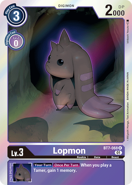 Lopmon [BT7-068] [Next Adventure] | Tables and Towers