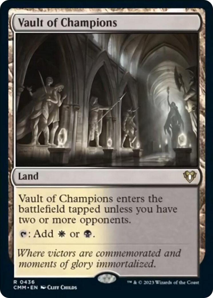 Vault of Champions [Commander Masters] | Tables and Towers