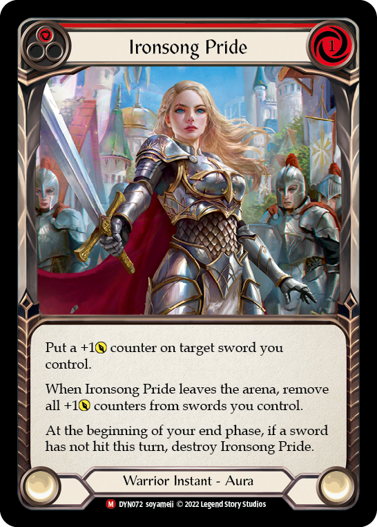 Ironsong Pride [DYN072] (Dynasty)  Rainbow Foil | Tables and Towers