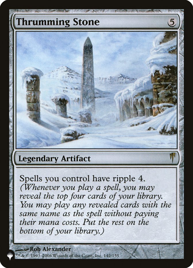 Thrumming Stone [The List] | Tables and Towers