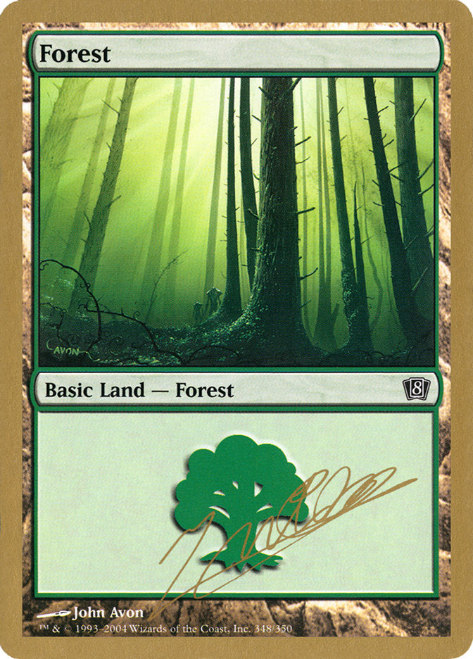 Forest (jn348) (Julien Nuijten) [World Championship Decks 2004] | Tables and Towers