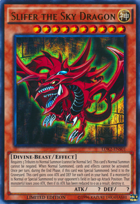 Slifer the Sky Dragon [LDK2-ENS01] Ultra Rare | Tables and Towers