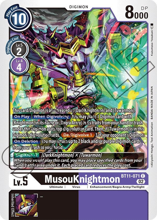 MusouKnightmon [BT11-071] [Dimensional Phase] | Tables and Towers