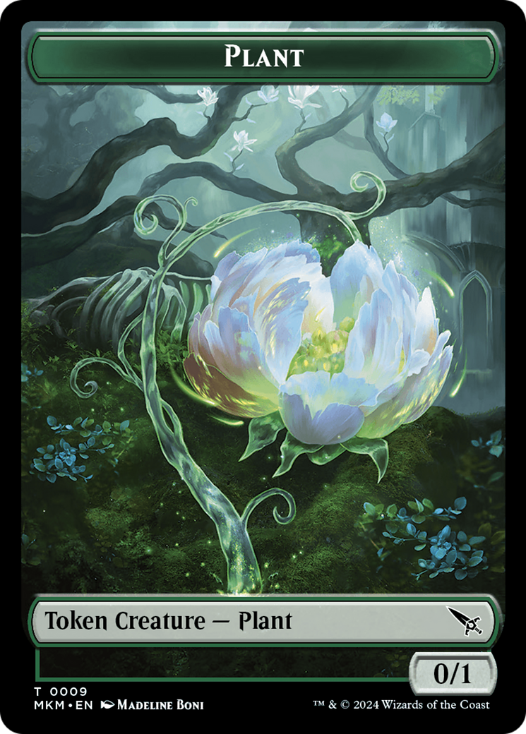 Plant Token [Murders at Karlov Manor Tokens] | Tables and Towers