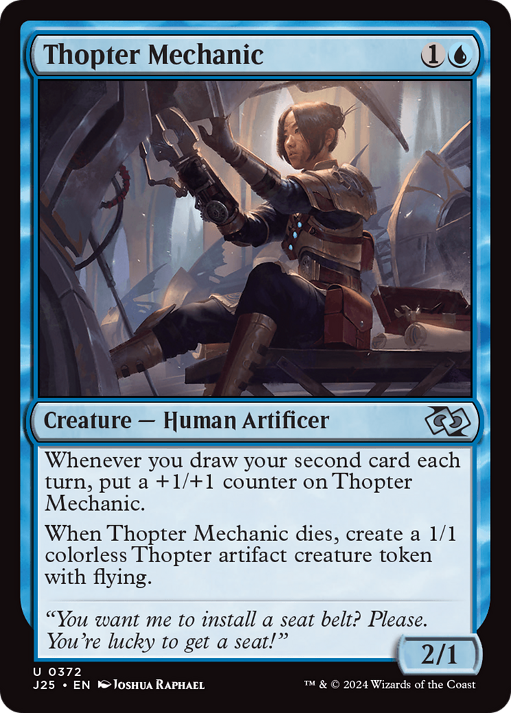 Thopter Mechanic [Foundations Jumpstart] | Tables and Towers