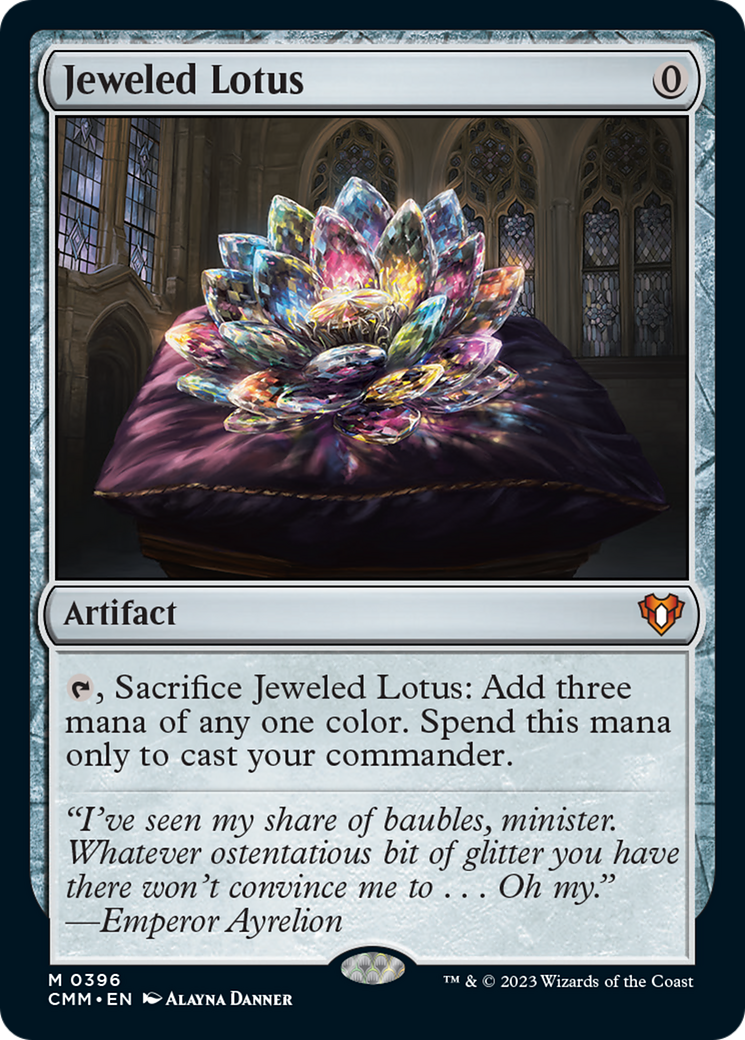 Jeweled Lotus [Commander Masters] | Tables and Towers