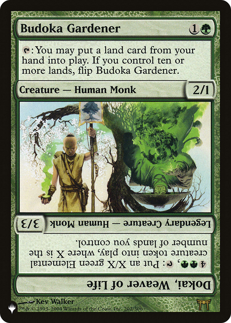 Budoka Gardener // Dokai, Weaver of Life [The List] | Tables and Towers