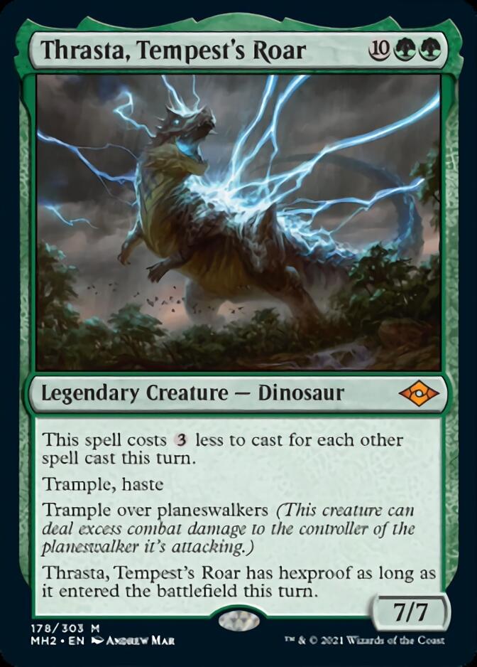 Thrasta, Tempest's Roar [Modern Horizons 2] | Tables and Towers