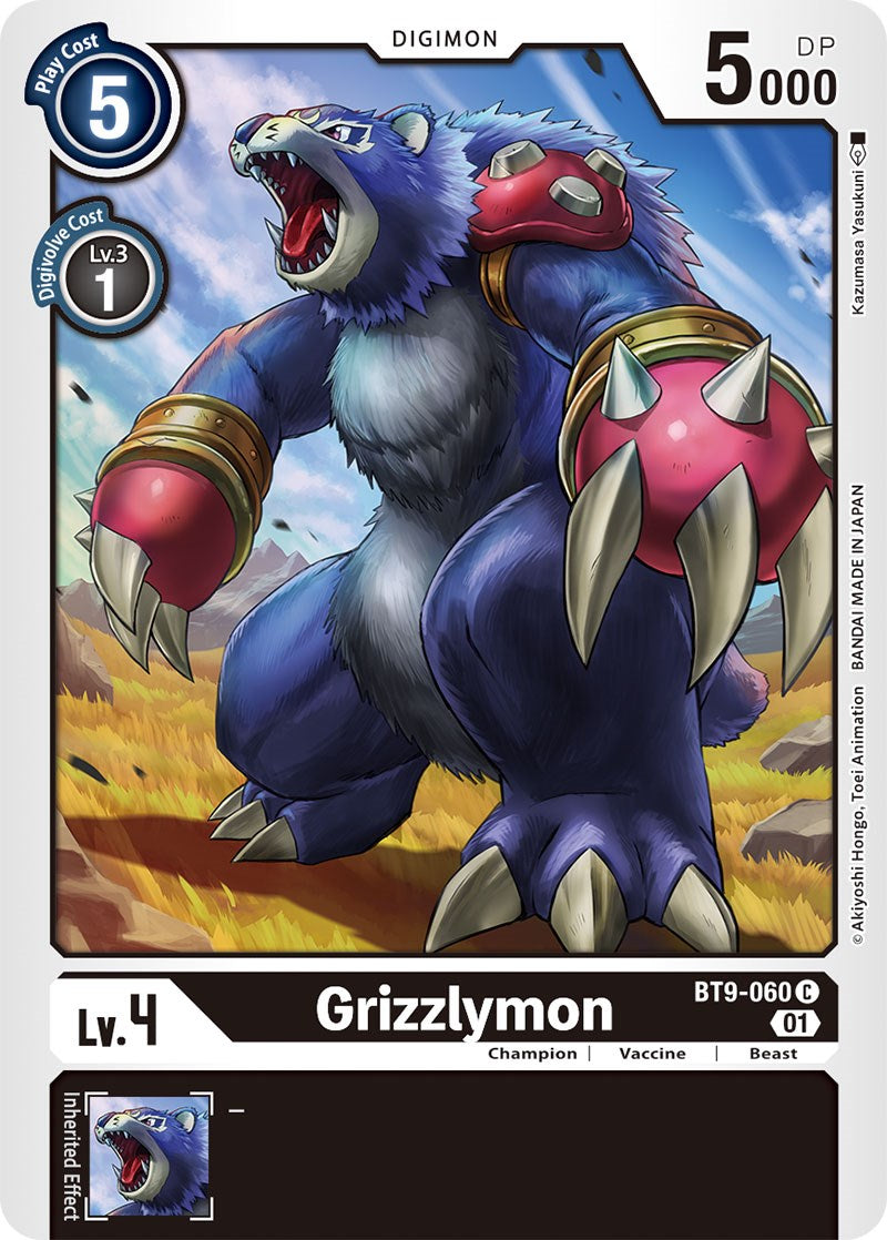 Grizzlymon [BT9-060] [X Record] | Tables and Towers