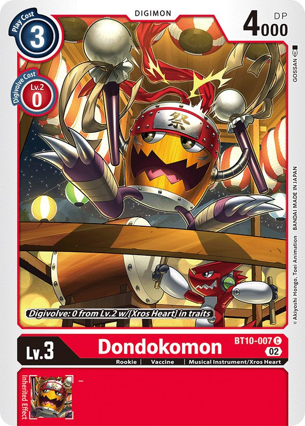 Dondokomon [BT10-007] [Xros Encounter] | Tables and Towers