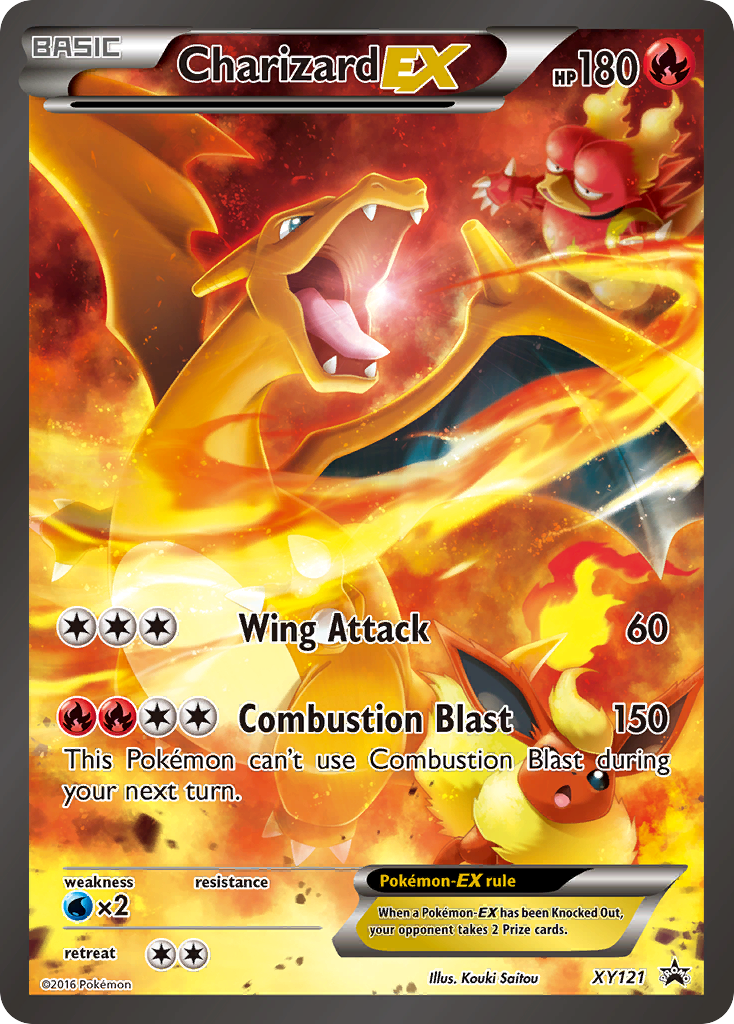 Charizard EX (XY121) [XY: Black Star Promos] | Tables and Towers