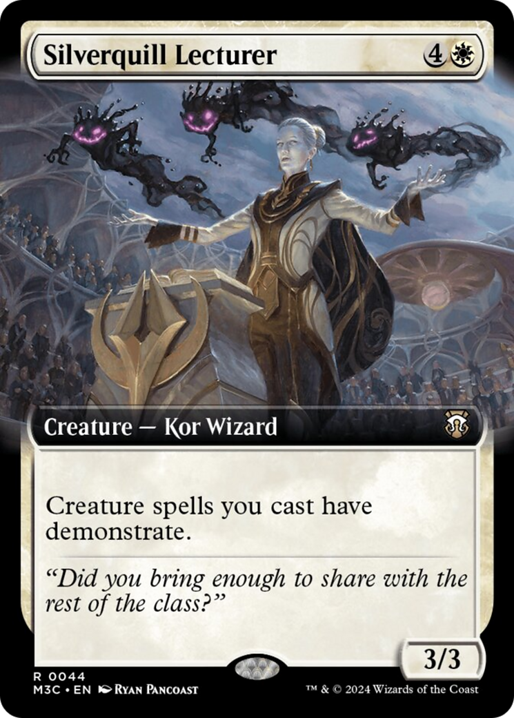 Silverquill Lecturer (Extended Art) [Modern Horizons 3 Commander] | Tables and Towers