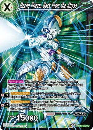 Mecha Frieza, Back From the Abyss (BT17-065) [Ultimate Squad] | Tables and Towers