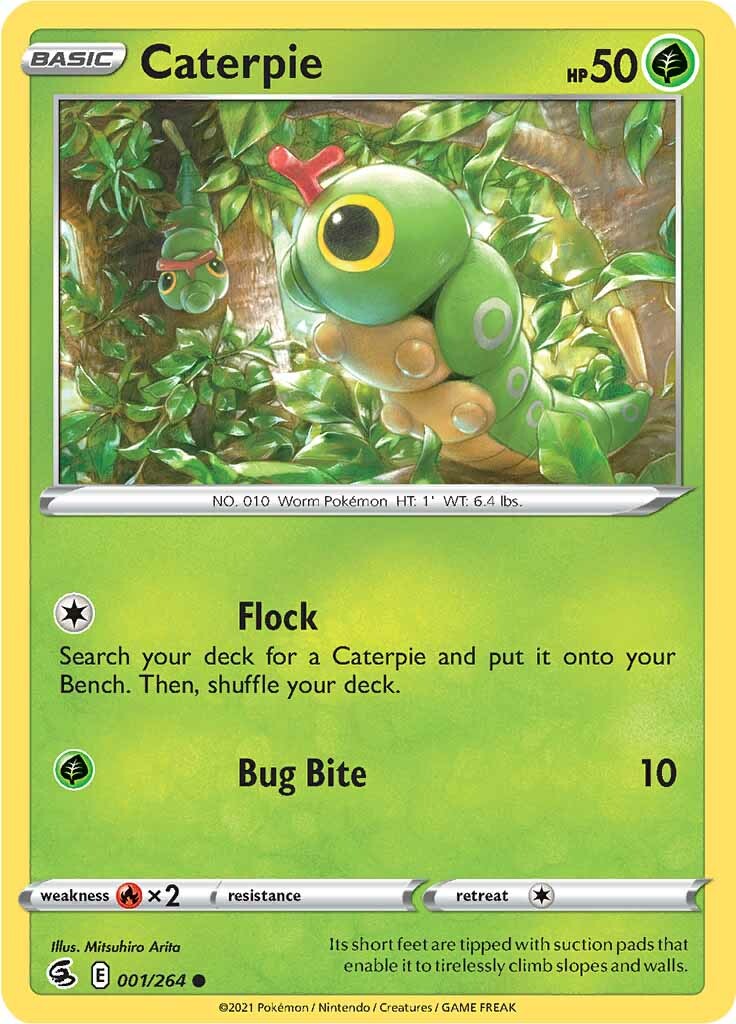 Caterpie (001/264) [Sword & Shield: Fusion Strike] | Tables and Towers