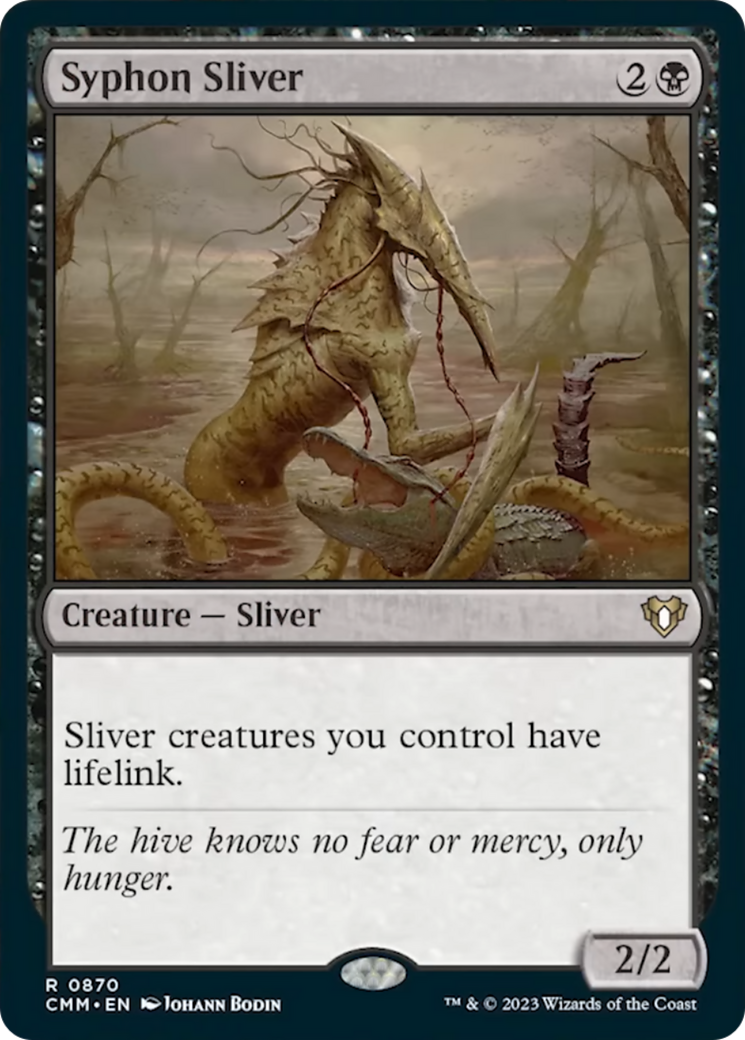 Syphon Sliver [Commander Masters] | Tables and Towers