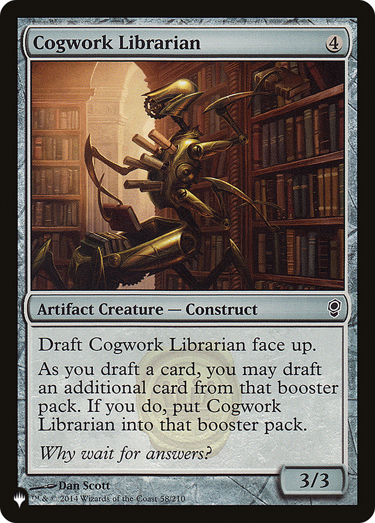 Cogwork Librarian [The List Reprints] | Tables and Towers