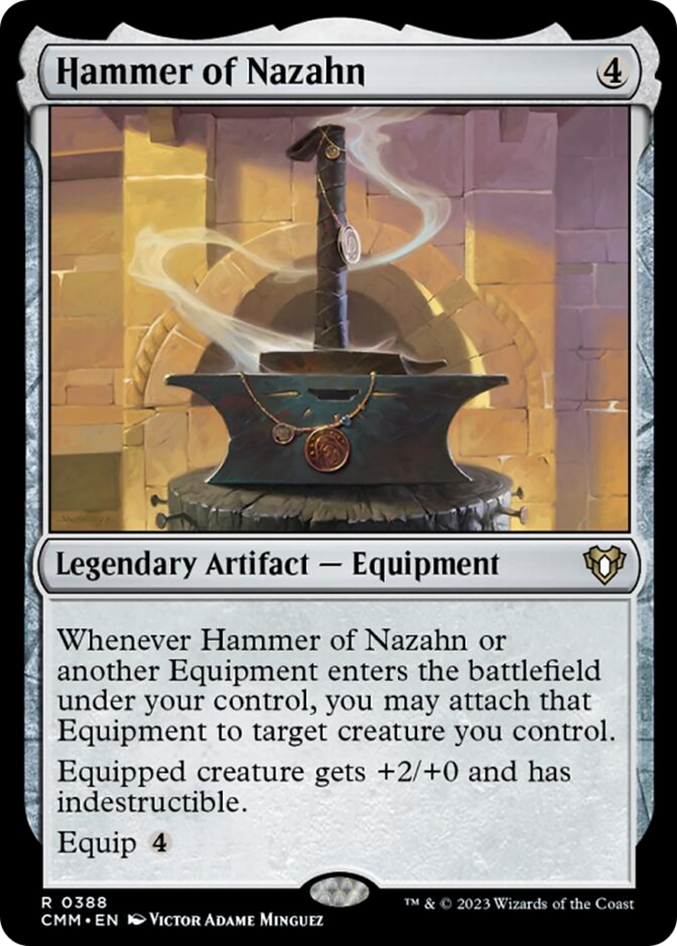 Hammer of Nazahn [Commander Masters] | Tables and Towers